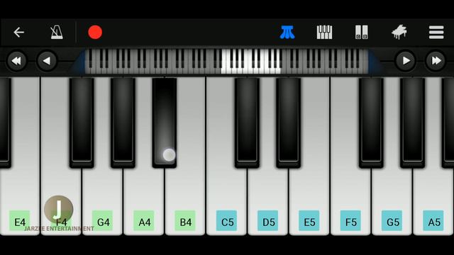 Pachtaoge Slow Version Piano Tutorial with Notes | Jarzee Entertainment смотреть онлайн