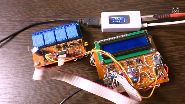 Запитываем arduino и нагрузку через usb смотреть онлайн