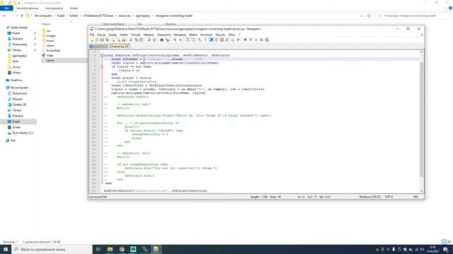Mody do GTA 5 (fivem) w lua - Tworzenie biblioteki i JSON смотреть онлайн