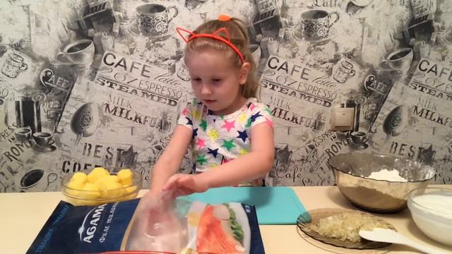 ?Пирог с рыбой и картошкой простой вкусный рецепт?Pie with fish and potatoes simple recipe delicio смотреть онлайн