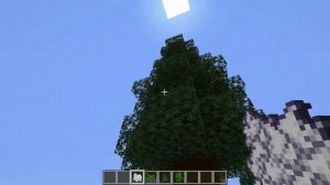 КАК ВЫРАСТИТЬ БОЛЬШИЕ ДЕРЕВЬЯ В МАЙНКРАФТЕ???