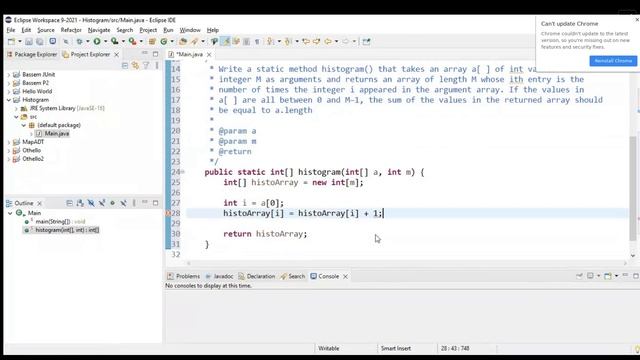 Java Array Histogram смотреть онлайн