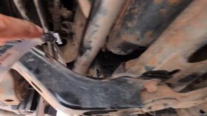 Toyota Hilux  2.8 d  замена масла в АКПП.