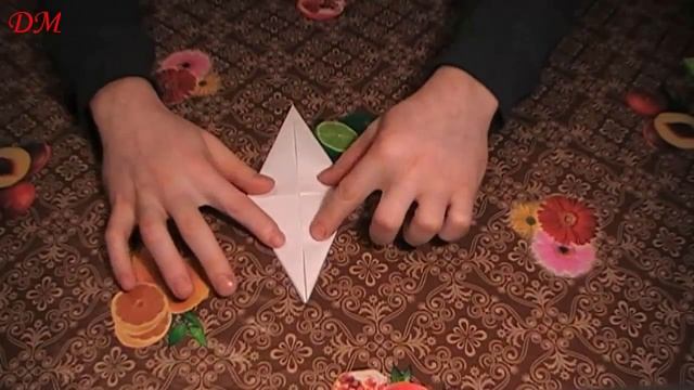 Как сделать ЖУРАВЛИКА из бумаги. Журавлик оригами своими руками. Поделки из бумаги смотреть онлайн