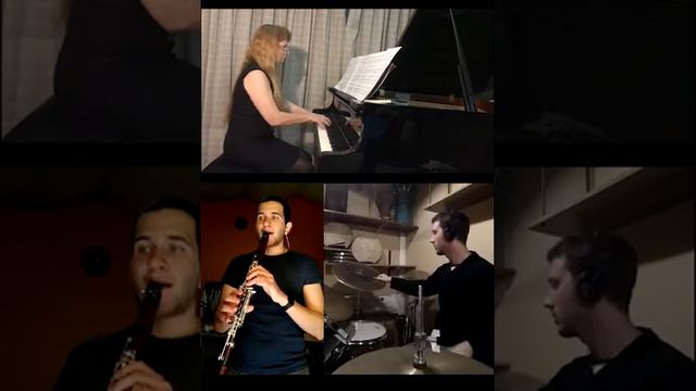 PIAZZOLLA, A. “Libertango” Trío para Piano, Clarinete y Batería смотреть онлайн