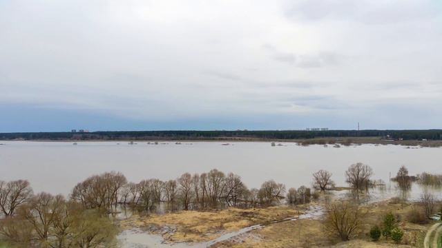 Протва и Ока в месте слияния. Разлив смотреть онлайн