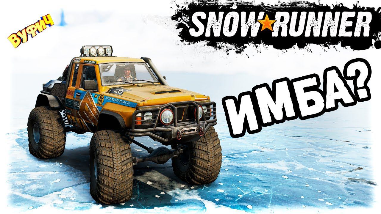 Проведал полярников SnowRunner [Обзор мода Nissan Patrol GQ] смотреть онлайн