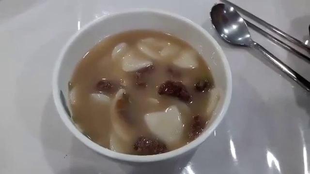 Новогодний обед в корейской церкви