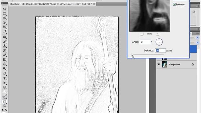 Photoshop CS5 Photo Sketch Tutorial смотреть онлайн