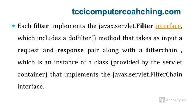 What is Filter and why used in Servlet смотреть онлайн