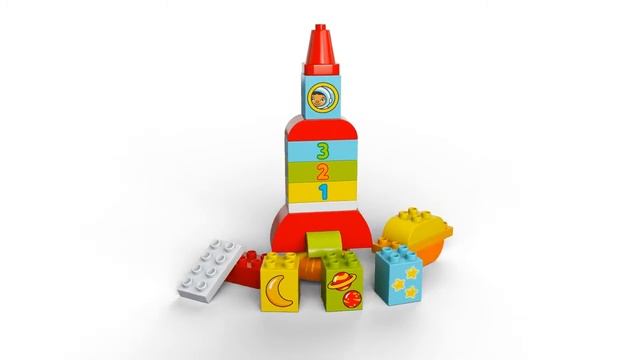 LEGO DUPLO 10815 Моя первая ракета смотреть онлайн