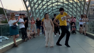 Парни И Девушки Танцуют Супер Классно Тбилиси Салам Алейкум 2022 Лезгинка ALISHKA Lezginka Dance