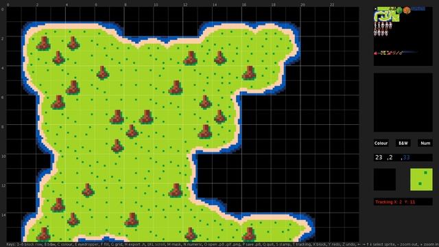 Pico 8 Map Editor with export to Arduino / Adafruit PyBadge / PlayDate смотреть онлайн