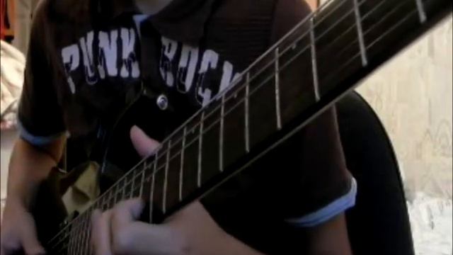 Trivium - Dying in Your Arms (Guitar cover with solos) смотреть онлайн