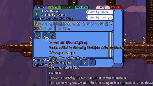 Celestus! Endgame Calamity Rogue Weapon! Terraria Calamity Mod - Best Rogue Class Loadout / Setup смотреть онлайн