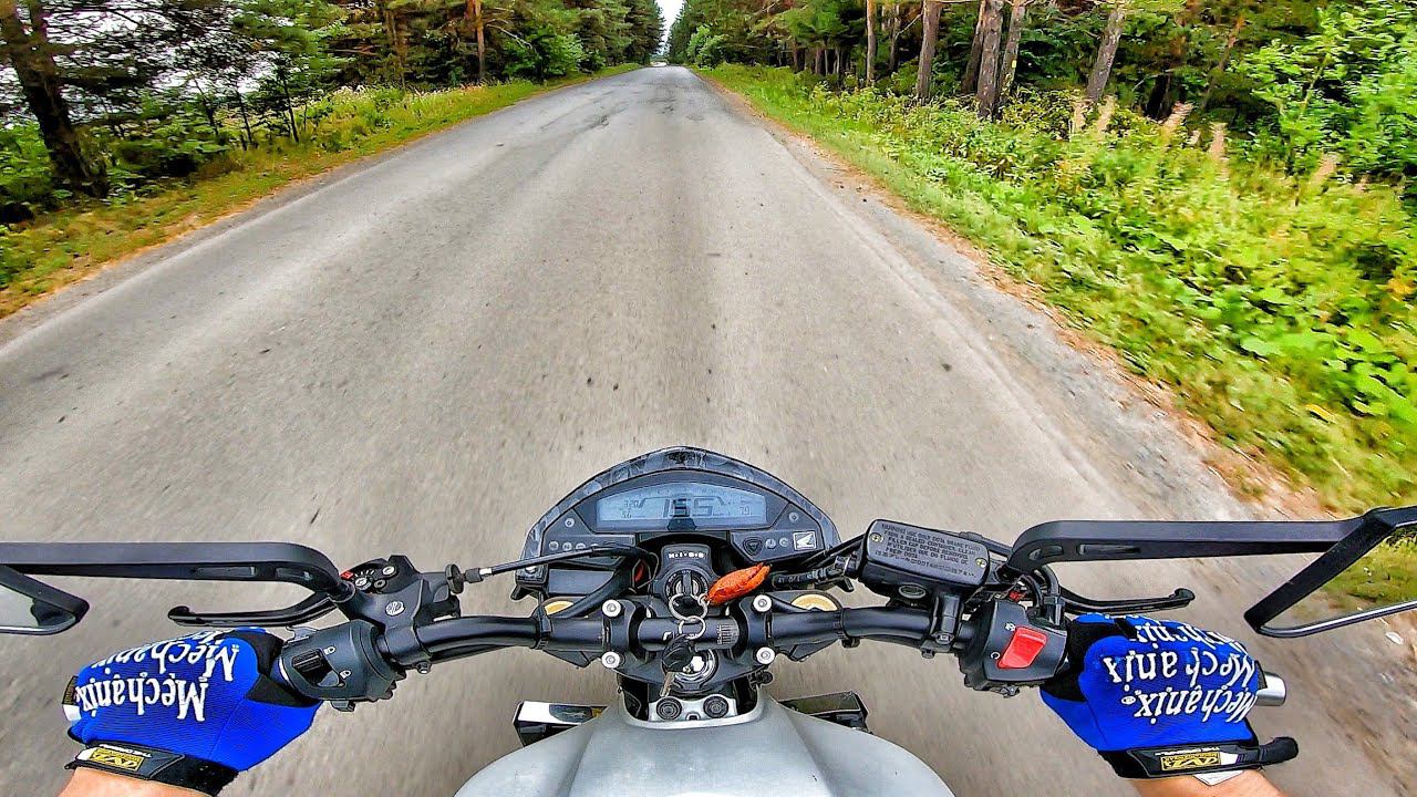 2013 Honda CB 600 FA HORNET - POV TEST DRIVE смотреть онлайн