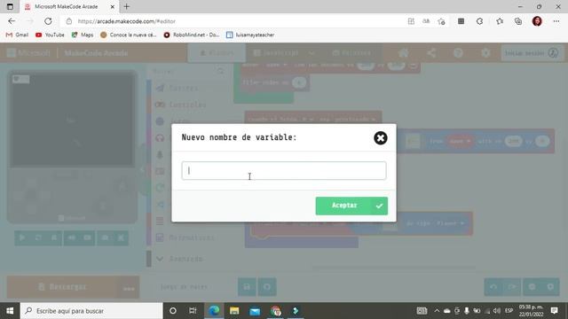 Juego De Naves En Microsoft Makecode Arcade