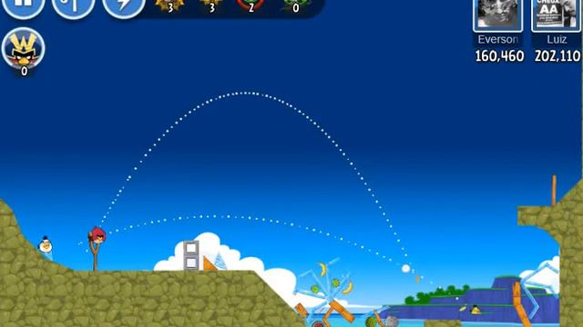 Angry Birds Friends - Level 3 - Week 110 High Score 202K - No Power Up - Summer Tournament смотреть онлайн