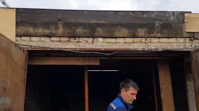 Как правильно делать перемычку над воротами смотреть онлайн