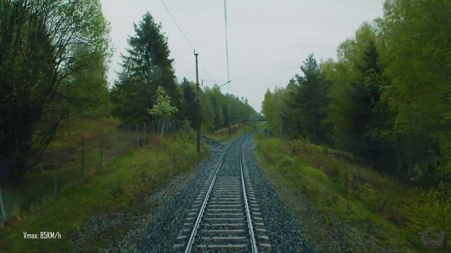 4K CABVIEW: Spring Diversion On The Bergen Line