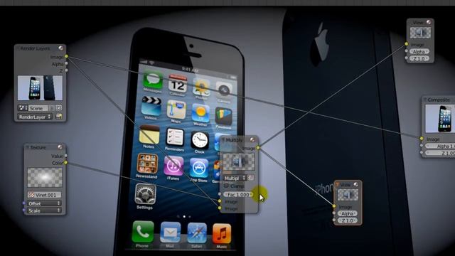 №10.Виньетка.Quick Blender.Node Vignette.