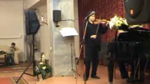 Ван Хьюзен. Платье в горошек и лунный свет. Герман Бешуля, скрипка  и  А.Герасимов, фортепиано