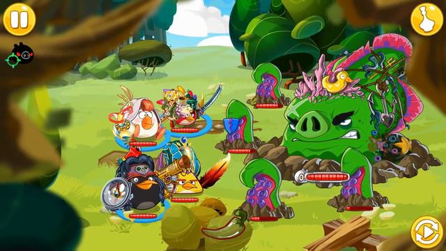 Monster Kraken World Boss Angry Birds смотреть онлайн