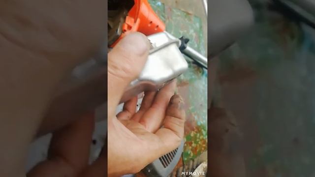 Ремонт хускварны 128 R, плохо набирает обороты, некосит, а гладит траву. смотреть онлайн