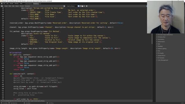 The code review for the “Import Strips” operator - Blender VSE смотреть онлайн