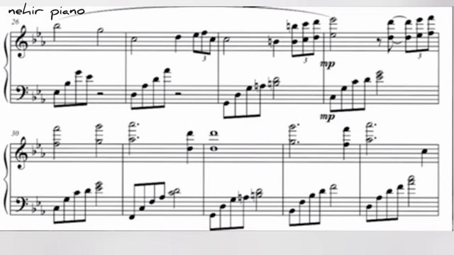One Old Letter Piano Cover with Sheet Music смотреть онлайн