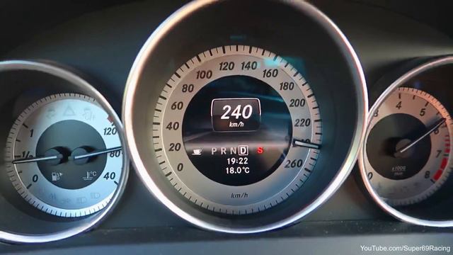 Mercedes-Benz W204 C350 Top Speed