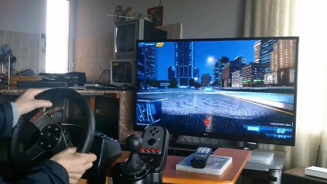 NFS MOST WANTED drifting with M3 +Logitech g27 смотреть онлайн