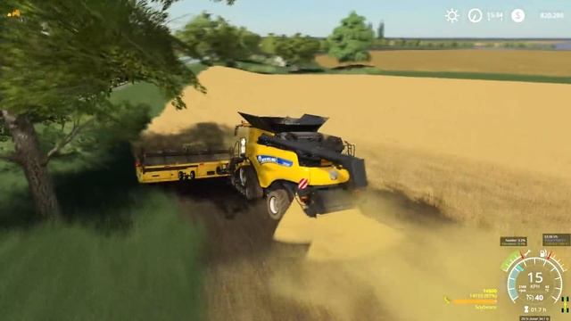 Sale of cabbage, harvesting soybeans | Tymonkowo Farm | Farming simulator 19 | Timelapse #72 смотреть онлайн