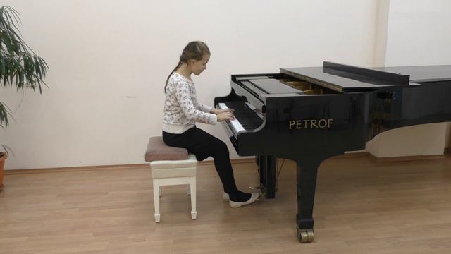 01 12 2021 ДШИ 55 Коновалова Маргарита, 12 лет С Прокофьев Прогулка смотреть онлайн