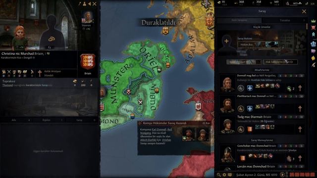 Crusader Kings 3 Türkçe Yama Ile // İrlanda Kuruyoruz