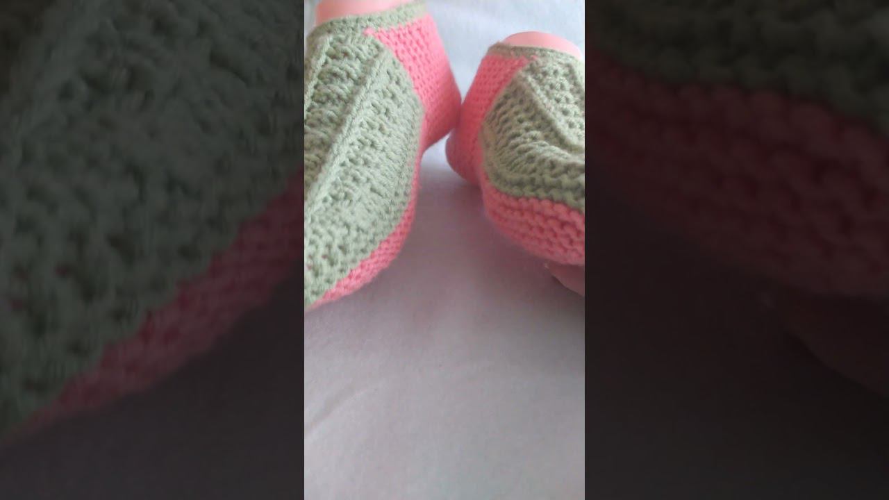 Очень удобные тапочки спицами #калиновская #вяжемтапочки #schorts смотреть онлайн