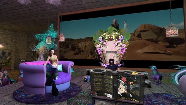 The Second Life Book Club with Draxtor - Chana Porter and Katharine Duckett смотреть онлайн