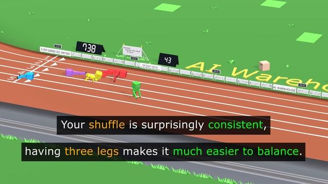 AI Learns to Race (deep reinforcement learning) смотреть онлайн