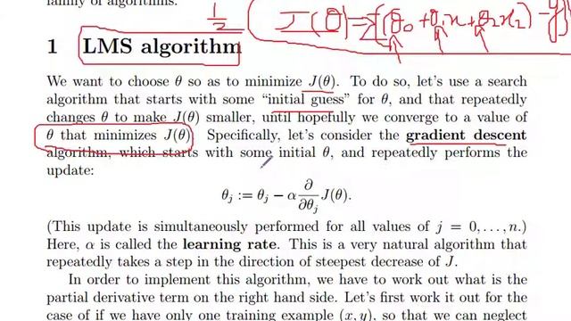 22 Gradient Descent Algorithm смотреть онлайн