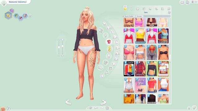 The Sims 4 | MAXIS MATCH TOPS COLLECTION | Custom Content Showcase + Links смотреть онлайн