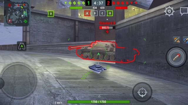 World of Tanks Blitz, танк Caernarvon Action X, Мастер в День Рожденья, уровень 8й. смотреть онлайн