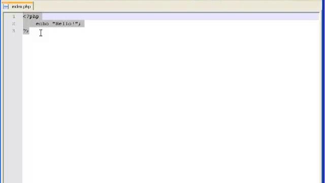 Уроки по PHP 5. Первый PHP скрипт смотреть онлайн