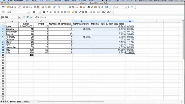Sorting and filtering data in Calc part 1 смотреть онлайн