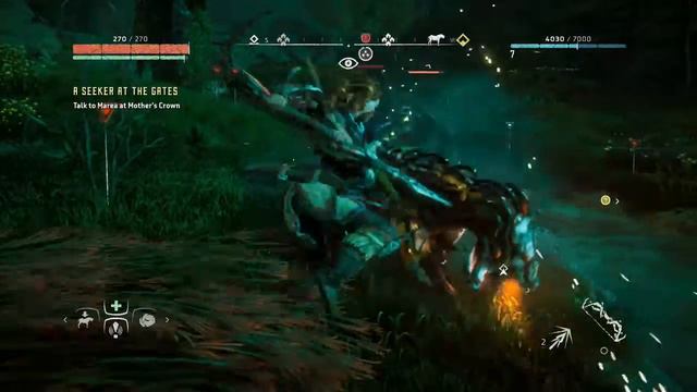 Horizon Zero Dawn Full Gameplay Walkthrough Part 6 - Riding The Robots (PS4 Pro) смотреть онлайн