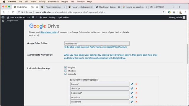 05 install updraft plugin backup your word press site смотреть онлайн