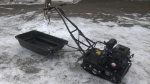 Мини-буксировщик с двигателем LIFAN GS212E, 13 л.с. Самый мощный двигатель в малом классе.