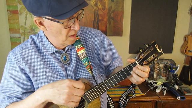 El Cóndor Pasa. Caramel All Solid Mango Concert Ukulele. смотреть онлайн