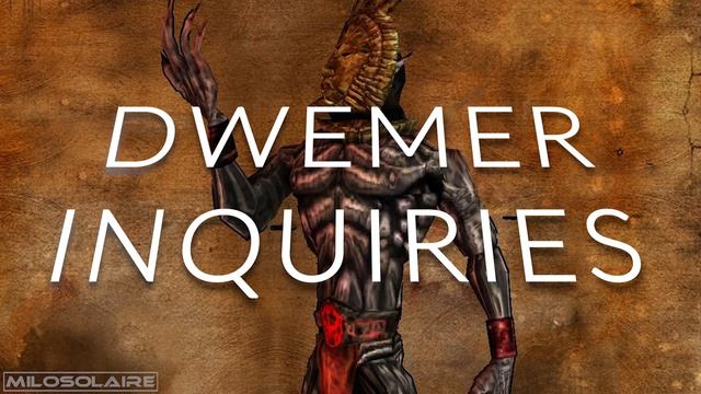 Dwemer Inquiries: Read by Dagoth Ur смотреть онлайн