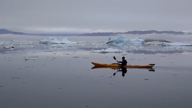 Joan McCord Eccles sea kayaking in Arctic Greenland смотреть онлайн