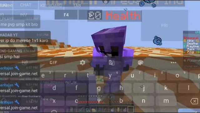 Minecraft Pojav Launcher PvP Practice Live смотреть онлайн